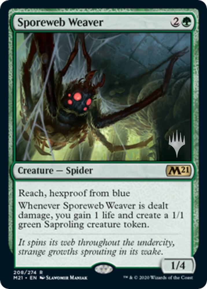 Sporeweb Weaver 208 (Promo Pack: Core Set 2021)  | Good Games Modbury