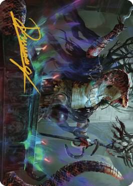Sivriss Nightmare Speaker Art Card 32 81 Gold Stamped Signature 32 (Art Series: Commander Legends: Battle for Baldur's Gate)  | Good Games Modbury