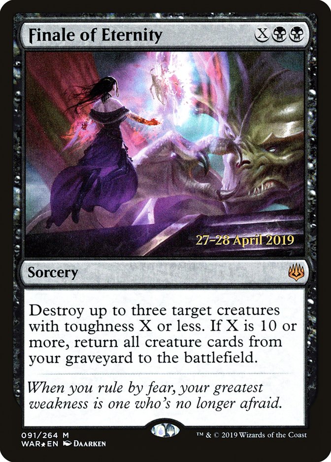 Finale of Eternity [War of the Spark Prerelease Promos] | Good Games Modbury