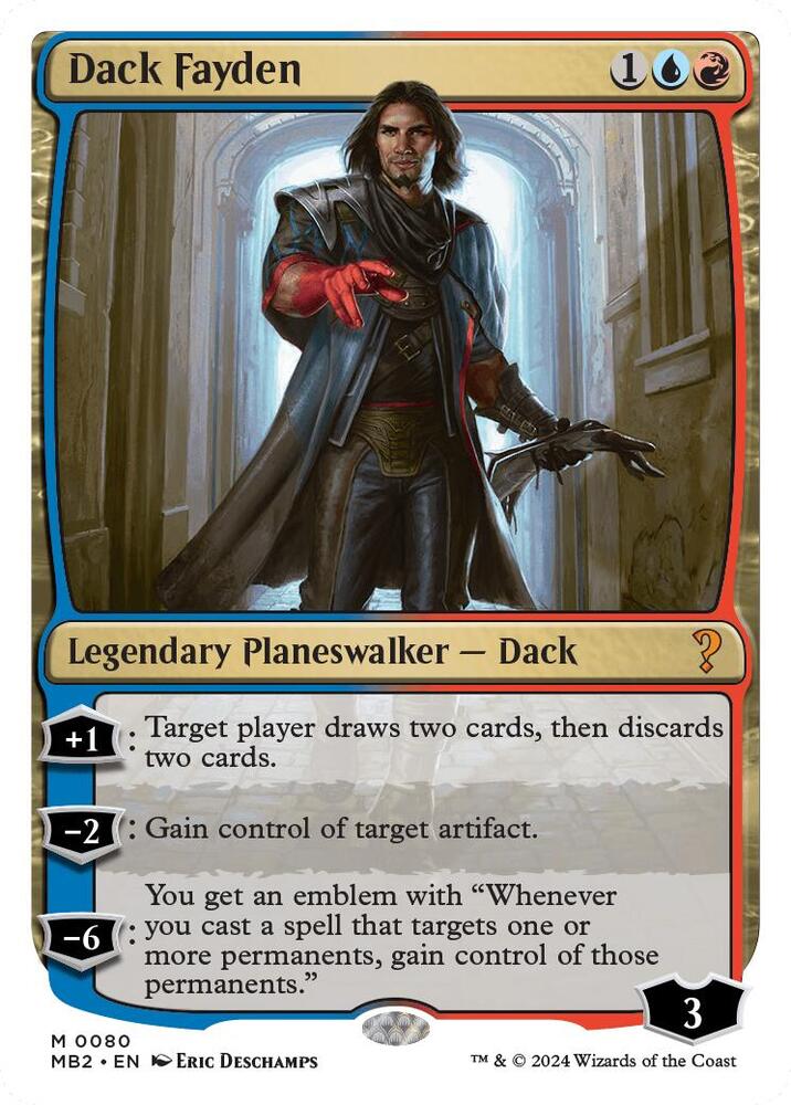 Dack Fayden 80/390 (Mystery Booster 2)  | Good Games Modbury