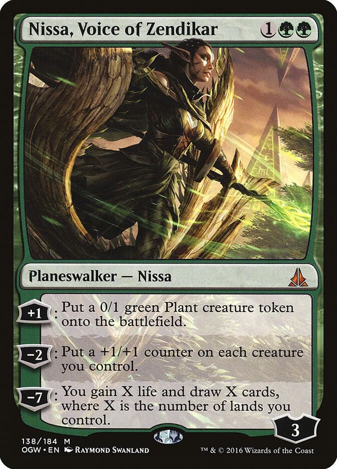 Nissa, Voice of Zendikar 138/184 (Oath of the Gatewatch)  - Foil | Good Games Modbury