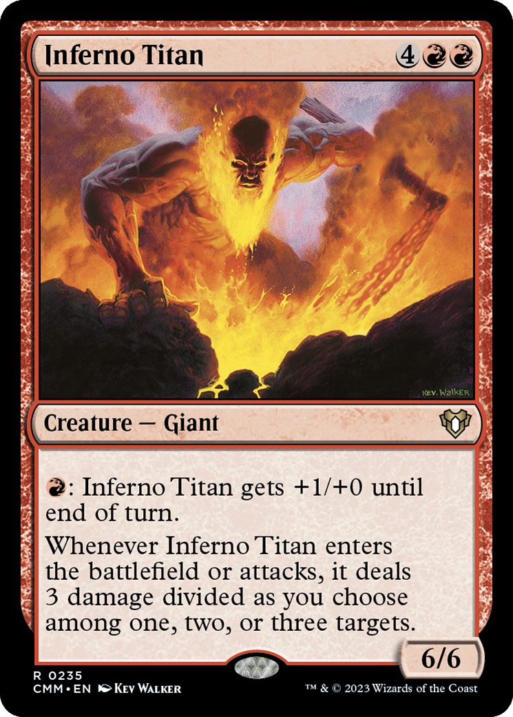 Inferno Titan [Commander Masters] | Good Games Modbury