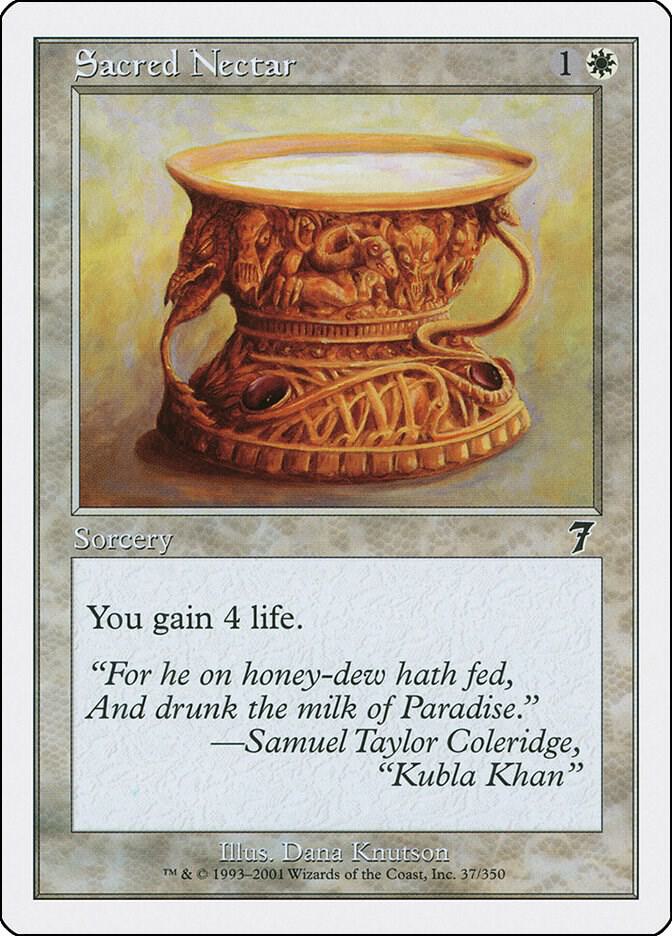 Sacred Nectar 37/350 (7th Edition)  | Good Games Modbury