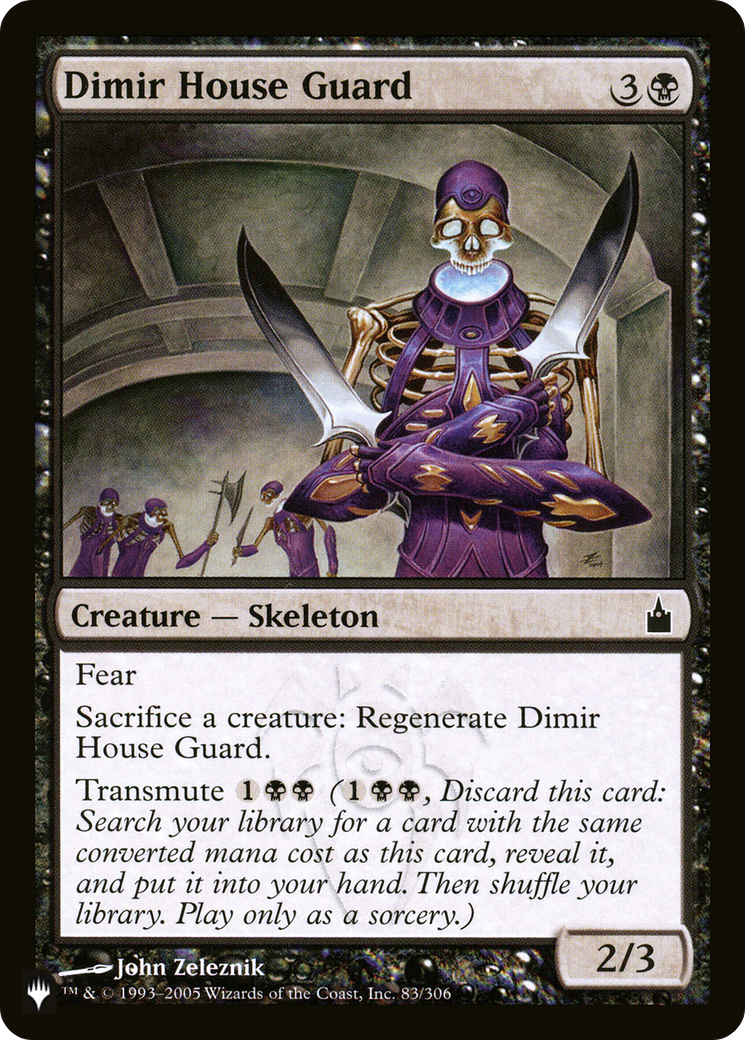 Dimir House Guard [The List Reprints] | Good Games Modbury