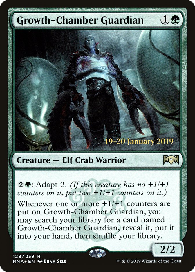 Growth-Chamber Guardian [Ravnica Allegiance Prerelease Promos] | Good Games Modbury
