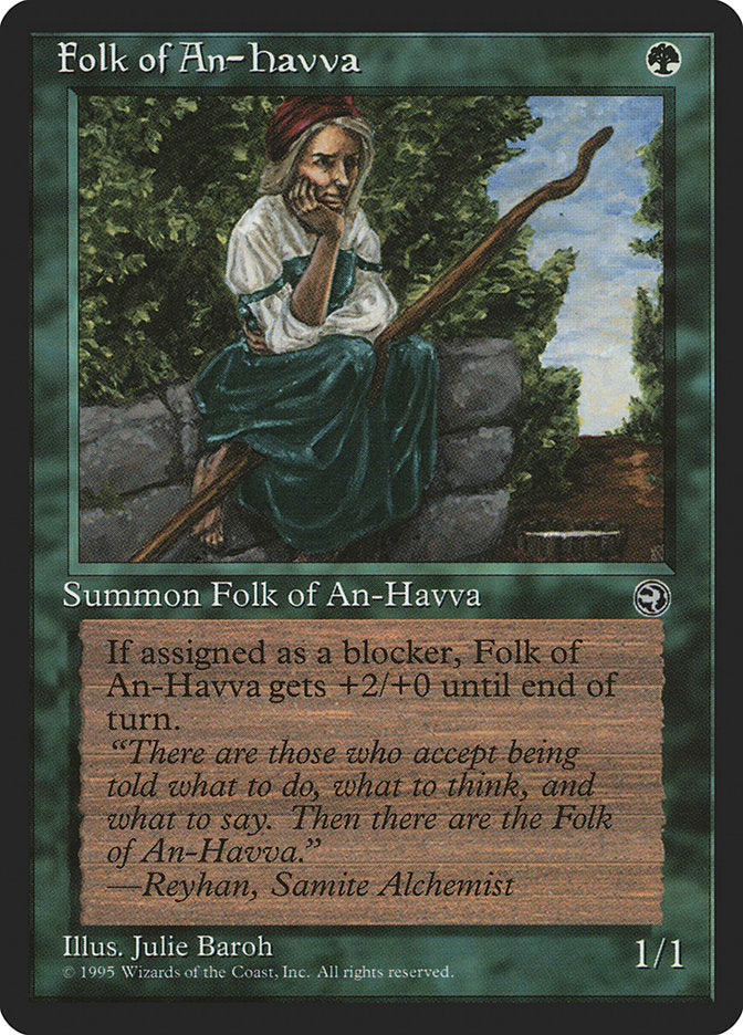 Folk of An-Havva (Reyhan Flavor Text) [Homelands] | Good Games Modbury
