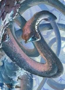 Koma Cosmos Serpent Art Card 60 81 60 (Art Series: Kaldheim)  | Good Games Modbury