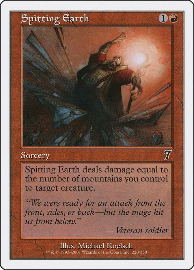 Spitting Earth 220/350 (7th Edition)  | Good Games Modbury