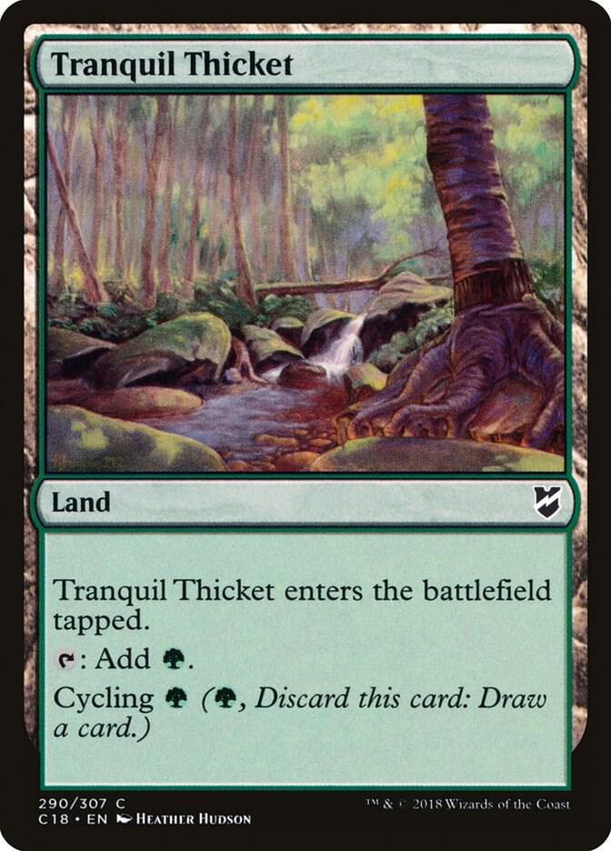 Tranquil Thicket 290/307 (Commander 2018)  | Good Games Modbury