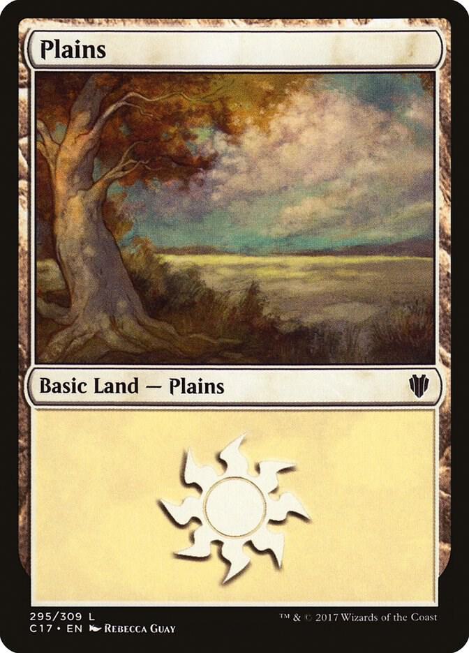 Plains 295/309 (Commander 2017)  | Good Games Modbury