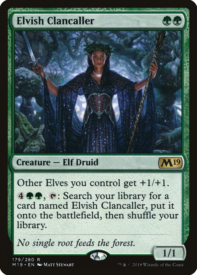 Elvish Clancaller 179/280 (Core Set 2019)  | Good Games Modbury