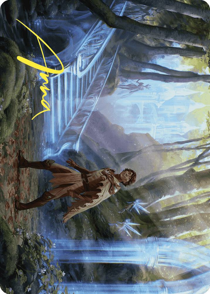 Into the Fae Court Art Card Gold Stamped Signature 7 (Art Series: Wilds of Eldraine)  | Good Games Modbury