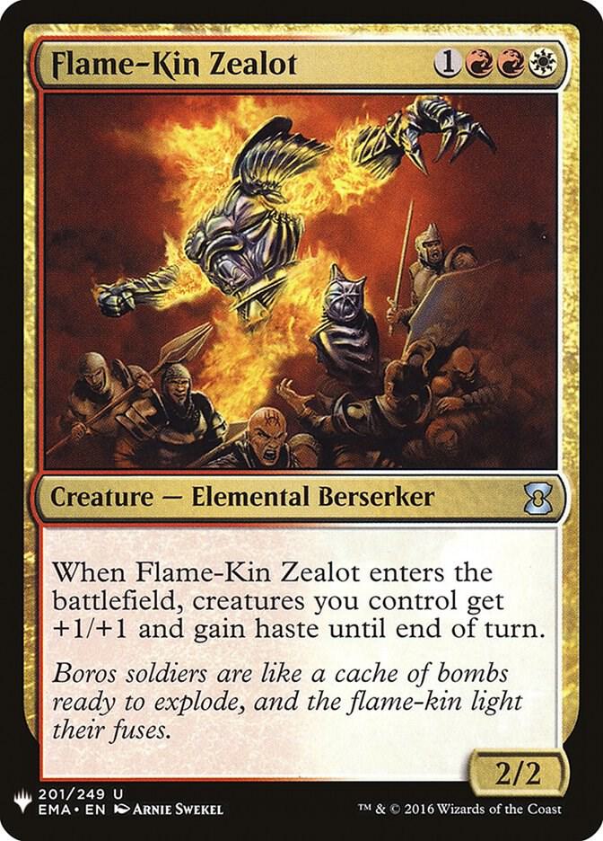 Flame Kin Zealot EMA-201/5075 (The List Reprints)  | Good Games Modbury
