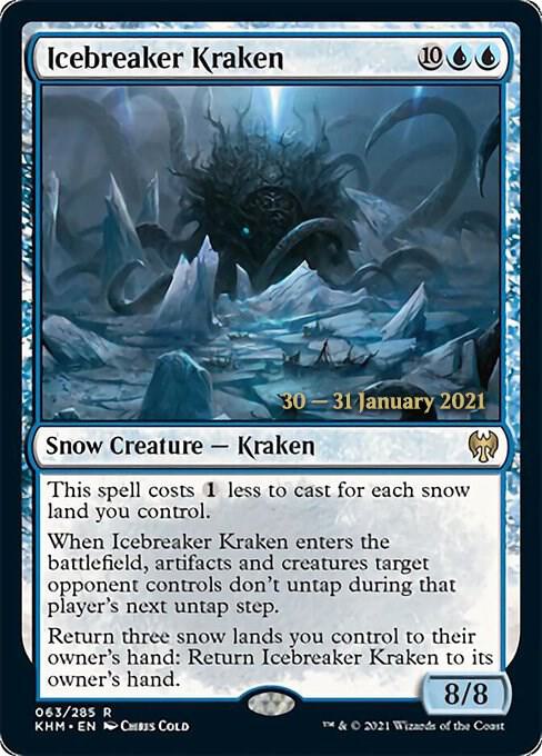 Icebreaker Kraken 63s/1 (Prerelease Cards)  - Foil | Good Games Modbury