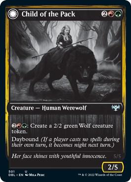 Child of the Pack 501/534 (Innistrad: Double Feature)  | Good Games Modbury