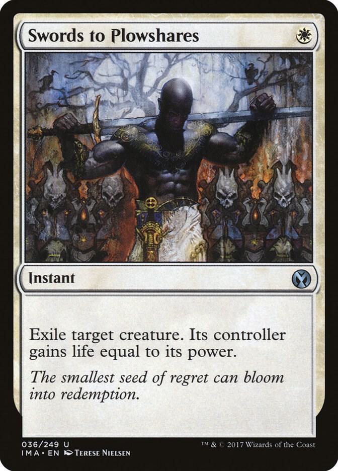 Swords to Plowshares 36/249 (Iconic Masters)  - Foil | Good Games Modbury