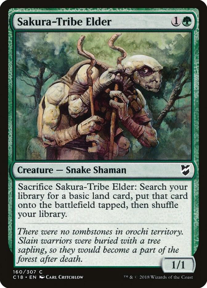 Sakura-Tribe Elder 160/307 (Commander 2018)  | Good Games Modbury