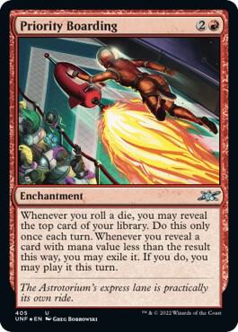 Priority Boarding Galaxy Foil 405/244 (Unfinity)  - Foil | Good Games Modbury