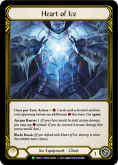 Heart of Ice (Golden) [FAB053] (Promo)  Cold Foil | Good Games Modbury