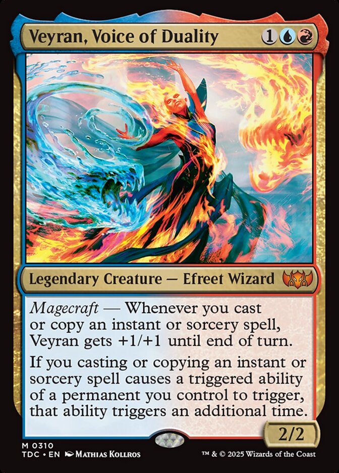 Veyran, Voice of Duality 310 (Commander: Tarkir: Dragonstorm)  | Good Games Modbury