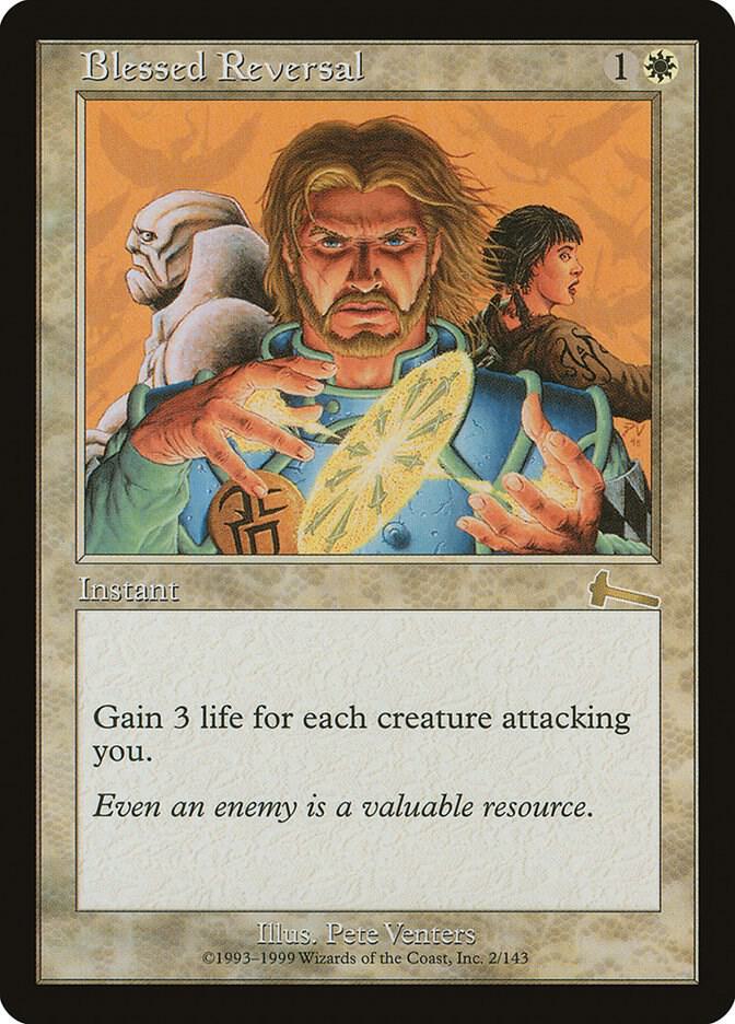 Blessed Reversal 2/143 (Urza's Legacy)  - Foil | Good Games Modbury