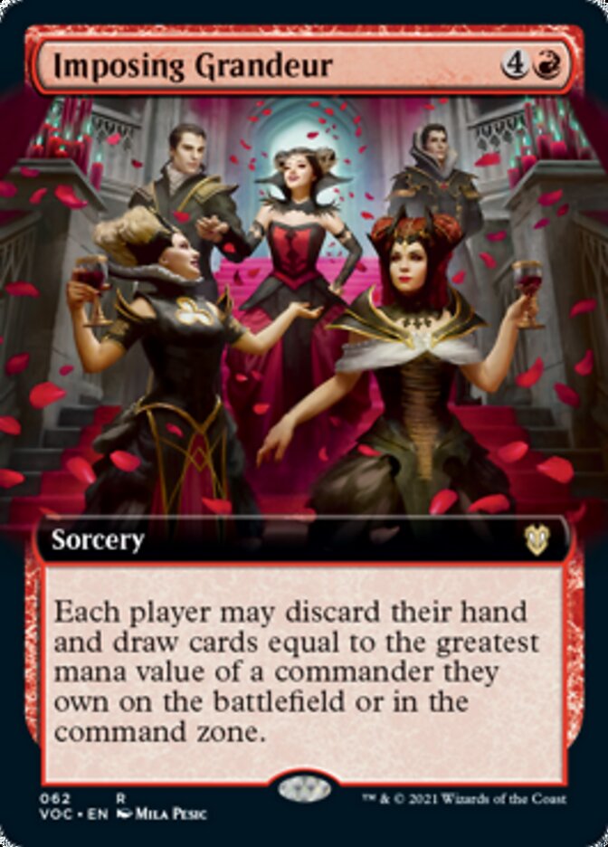 Imposing Grandeur (Extended Art) [Innistrad: Crimson Vow Commander] | Good Games Modbury
