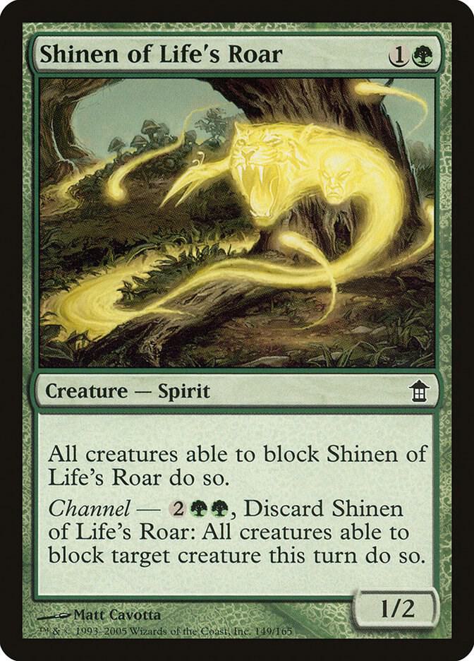 Shinen of Life's Roar 149/165 (Saviors of Kamigawa)  | Good Games Modbury