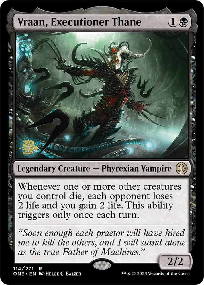 Vraan Executioner Thane 114s/160 (Prerelease Cards)  - Foil | Good Games Modbury