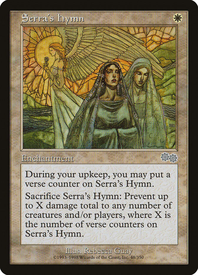 Serra's Hymn 48/350 (Urza's Saga)  | Good Games Modbury
