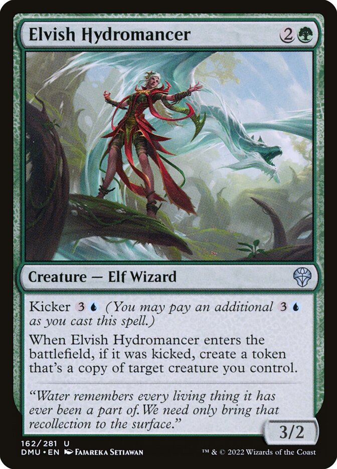 Elvish Hydromancer 162/281 (Dominaria United)  - Foil | Good Games Modbury
