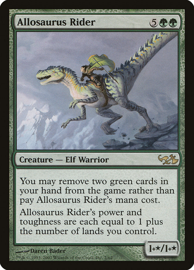 Allosaurus Rider [Duel Decks: Elves vs. Goblins] | Good Games Modbury