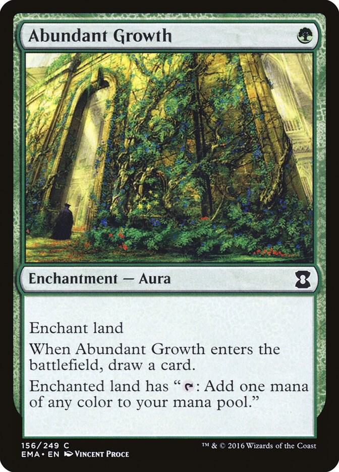Abundant Growth 156/249 (Eternal Masters)  - Foil | Good Games Modbury
