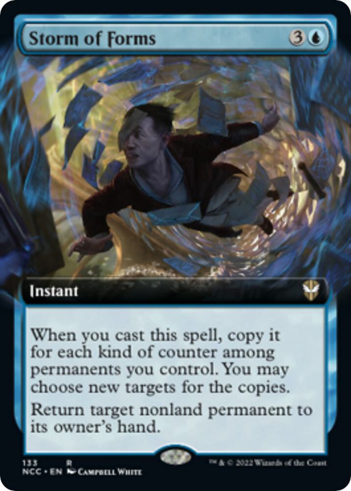 Storm of Forms Extended Art 133/93 (Commander: Streets of New Capenna)  | Good Games Modbury