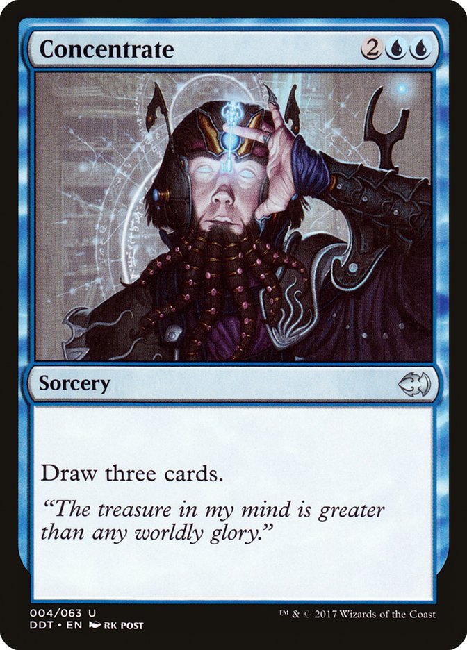 Concentrate 4/63 (Duel Decks: Merfolk vs. Goblins)  | Good Games Modbury