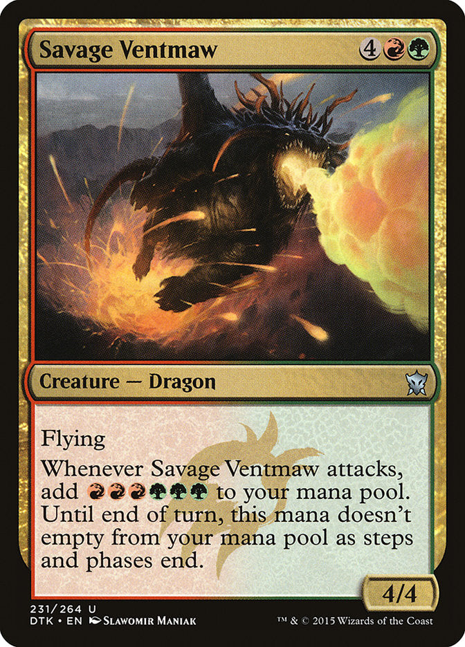 Savage Ventmaw [Dragons of Tarkir] | Good Games Modbury