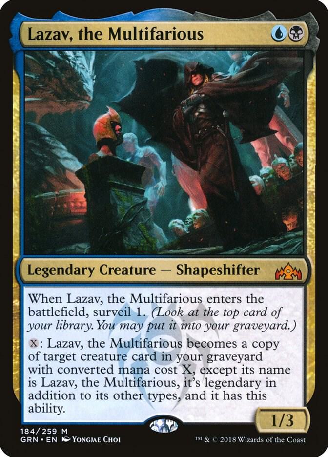 Lazav, the Multifarious 184/259 (Guilds of Ravnica)  | Good Games Modbury