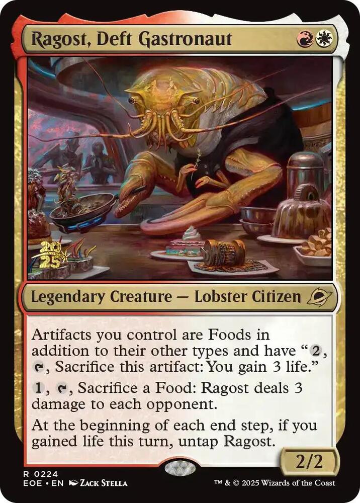 Ragost Deft Gastronaut 224s/160 (Prerelease Cards)  - Foil | Good Games Modbury
