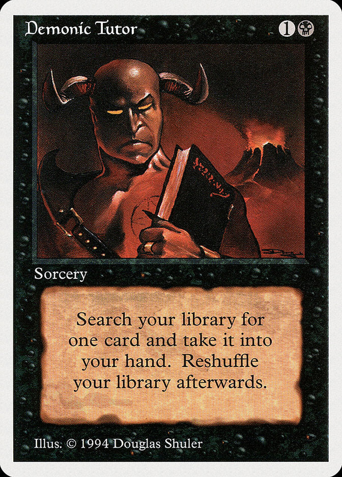 Demonic Tutor [Summer Magic / Edgar] | Good Games Modbury