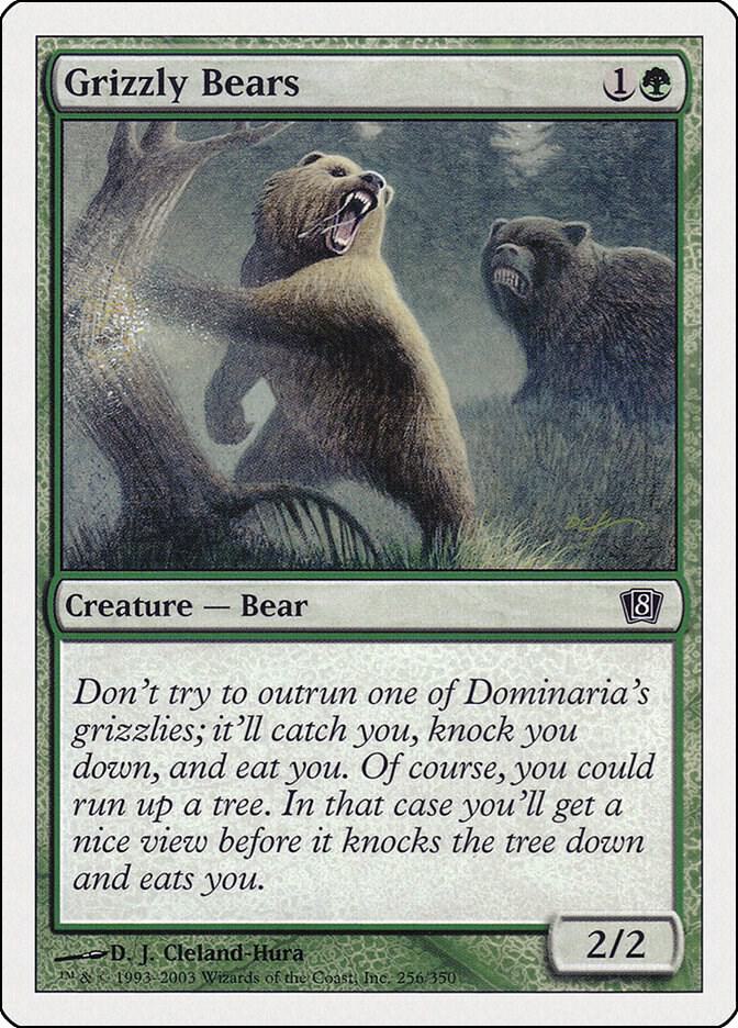 Grizzly Bears 256/350 (8th Edition)  | Good Games Modbury