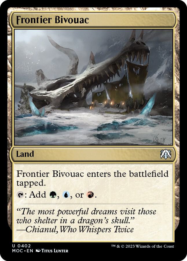 Frontier Bivouac 402/444 (Commander: March of the Machine)  | Good Games Modbury