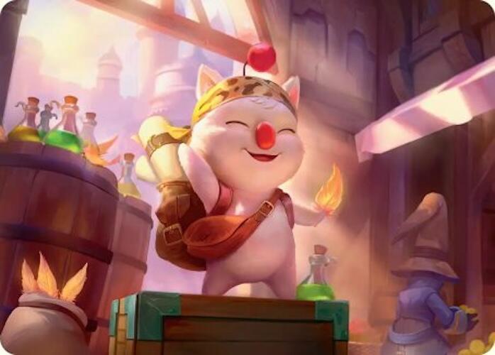 Stiltzkin Moogle Merchant Art Card 3 (Art Series: FINAL FANTASY)  | Good Games Modbury