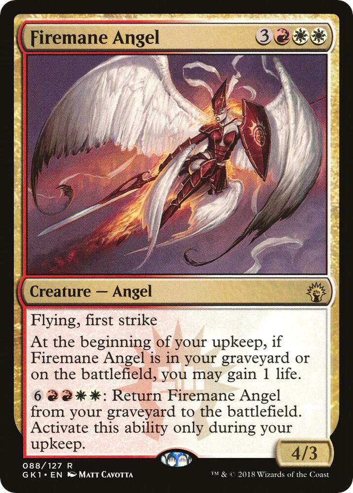 Firemane Angel 88/127 (Guilds of Ravnica: Guild Kits)  | Good Games Modbury