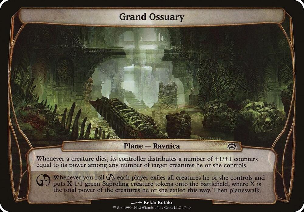 Grand Ossuary Planechase 2012 17/40 (Oversize Cards)  | Good Games Modbury