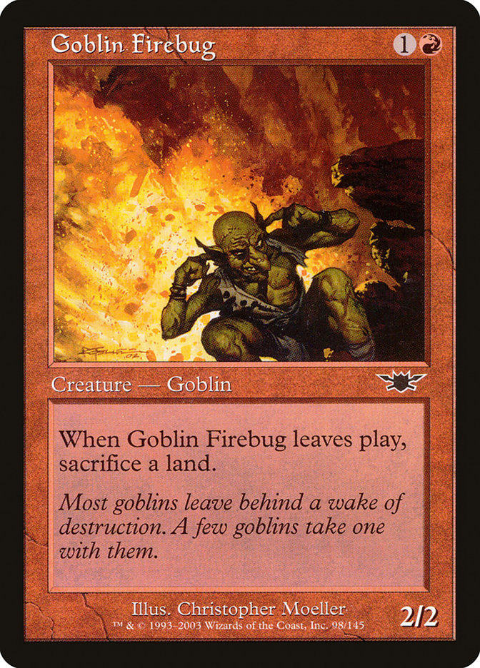 Goblin Firebug 98/145 (Legions)  - Foil | Good Games Modbury