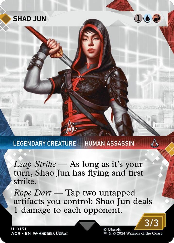 Shao Jun 151/110 (Universes Beyond: Assassin's Creed)  - Showcase Foil | Good Games Modbury