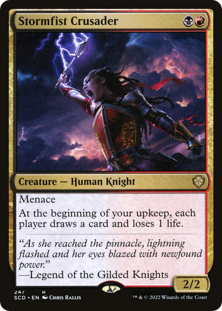 Stormfist Crusader 247/352 (Starter Commander Decks)  | Good Games Modbury