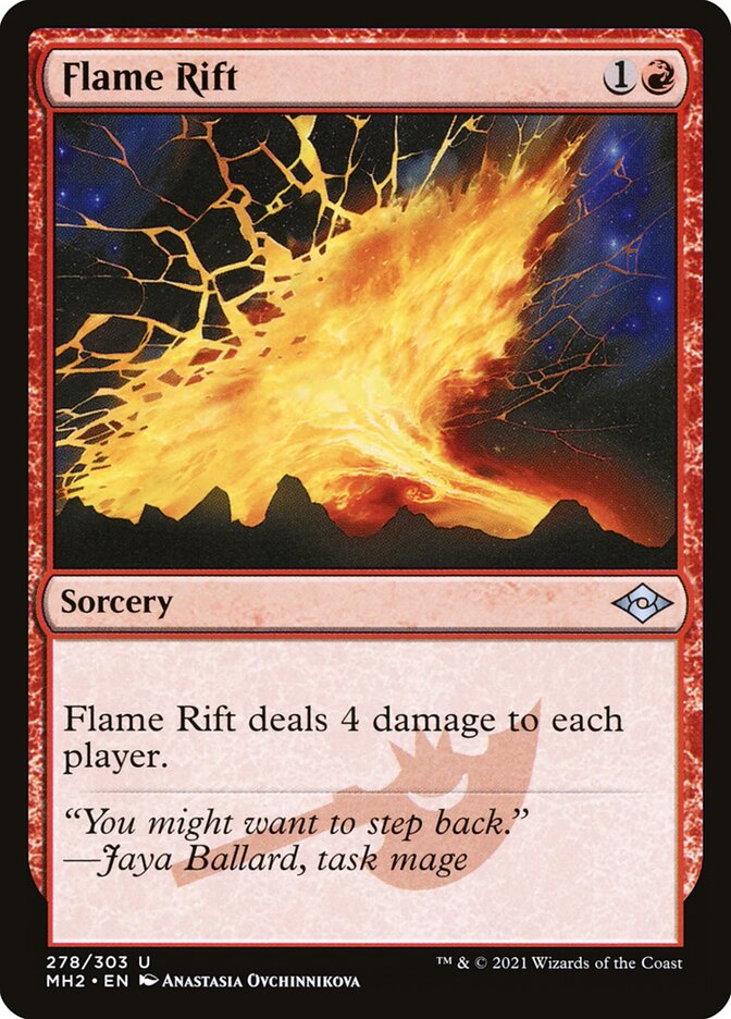 Flame Rift 278 (Modern Horizons 2)  - Foil | Good Games Modbury