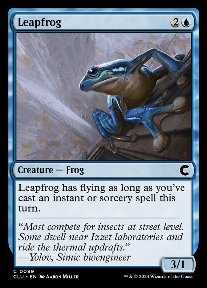 Leapfrog 89/284 (Ravnica: Clue Edition)  | Good Games Modbury