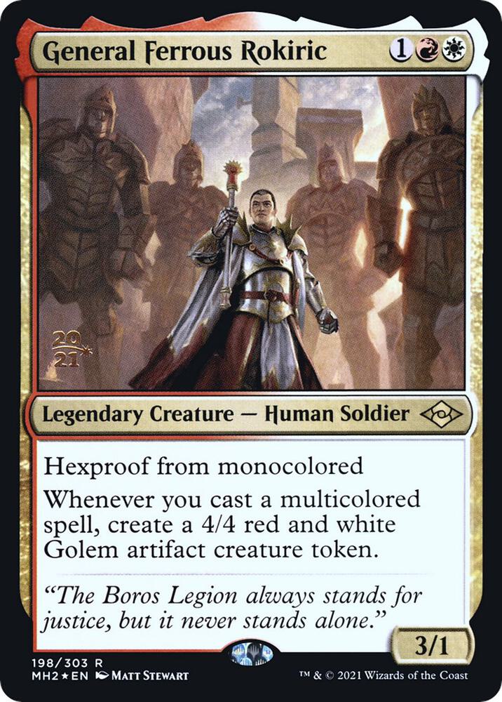 General Ferrous Rokiric 198s/86 (Prerelease Cards)  - Foil | Good Games Modbury