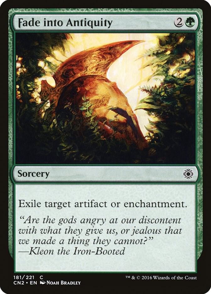 Fade into Antiquity 181/221 (Conspiracy: Take the Crown)  - Foil | Good Games Modbury